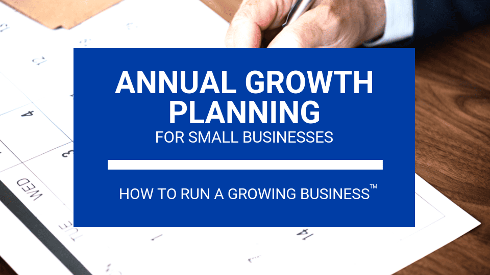 Annual Growth Planning