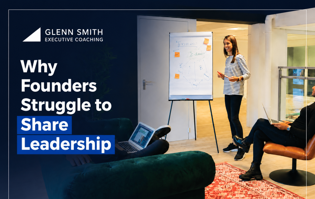 why founders struggle to share leadership glenn