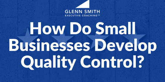 Small businesses quality control discussion banner