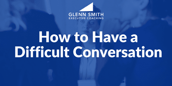 How to Have a Difficult Conversation title slide.